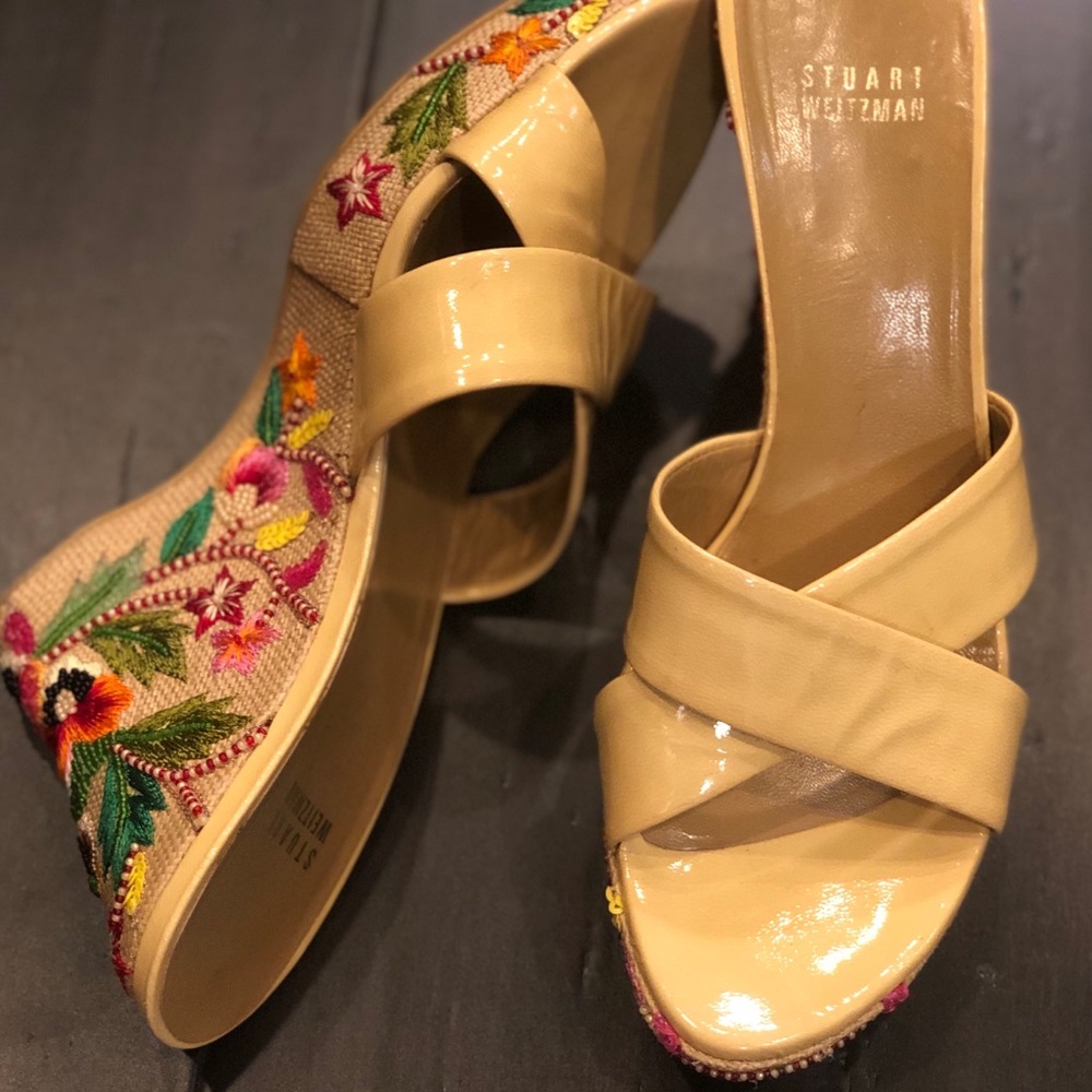 Limited Editions Stuart Weitzman Wedge Sandals